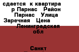 сдается 2к квартира 15000 р Парнас › Район ­ Парнас › Улица ­ Заречная › Цена ­ 15 000 - Ленинградская обл., Санкт-Петербург г. Недвижимость » Квартиры аренда   . Ленинградская обл.